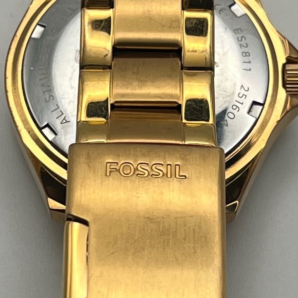 FOSSIL Ladies Riley Chronograph Rose Gold Working - Picture 9 of 9